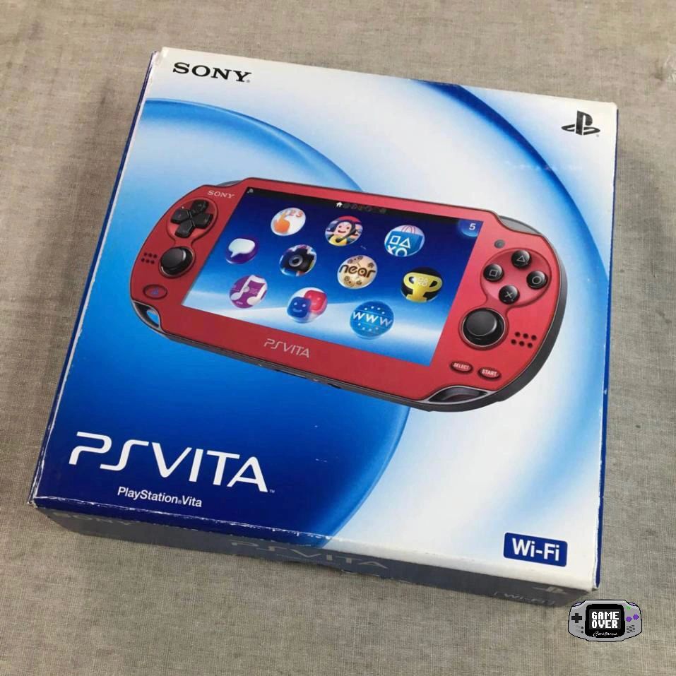 PlayStation Vita 1000 OLED “Red” (Modded)